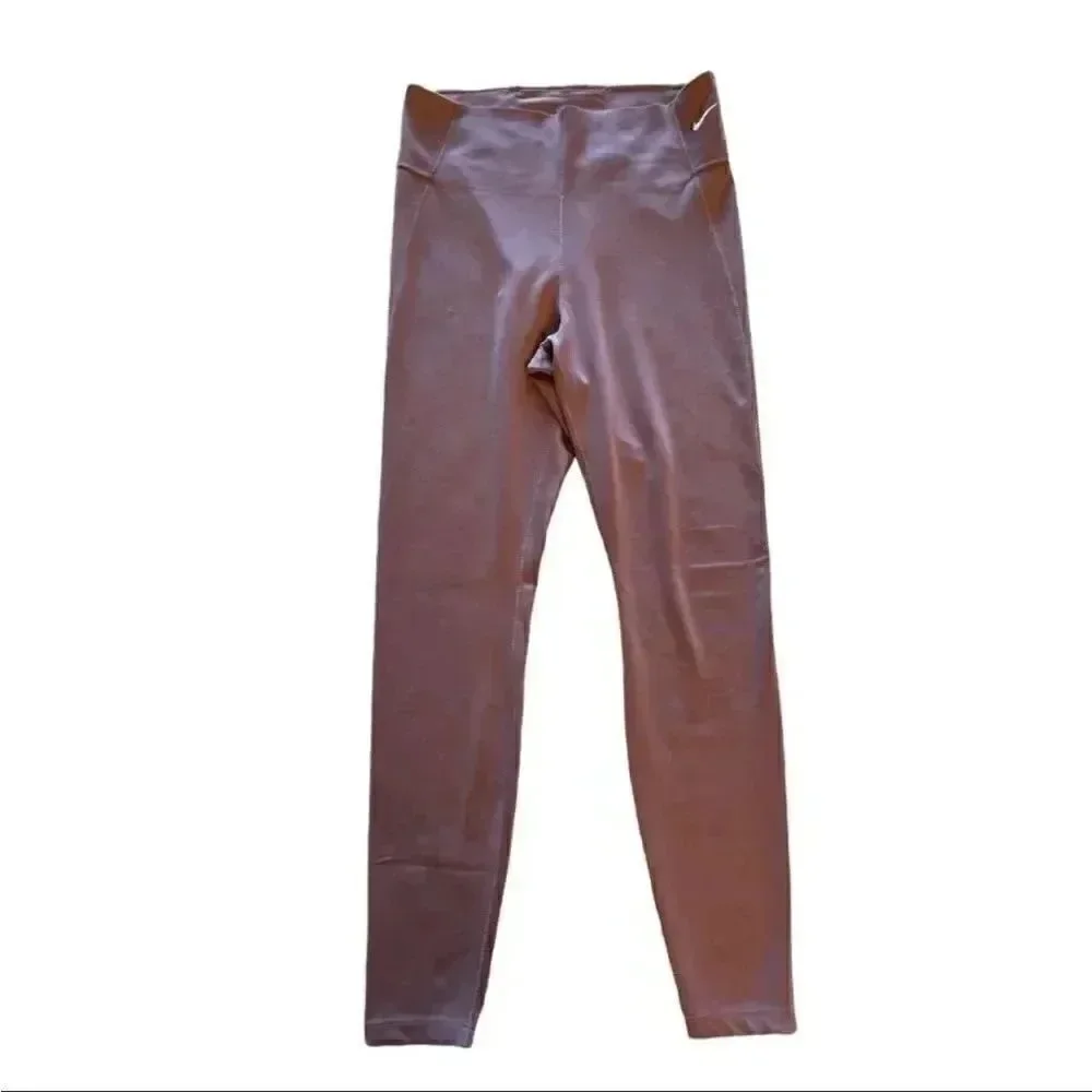 Nike Dri-Fit High Rise Blush Womens Leggings SZ M
